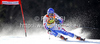 Jean-Baptiste Grange of France skiing in first run of men giant slalom race of Audi FIS Alpine skiing World cup in Kranjska Gora, Slovenia. Men slalom race of Audi FIS Alpine skiing World cup was held in Kranjska Gora, Slovenia, on Saturday, 10th of March 2012.
