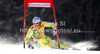 Truls Ove Karlsen of Norway skiing in first run of men giant slalom race of Audi FIS Alpine skiing World cup in Kranjska Gora, Slovenia. Men slalom race of Audi FIS Alpine skiing World cup was held in Kranjska Gora, Slovenia, on Saturday, 10th of March 2012.
