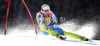 Janez Jazbec of Slovenia skiing in first run of men giant slalom race of Audi FIS Alpine skiing World cup in Kranjska Gora, Slovenia. Men slalom race of Audi FIS Alpine skiing World cup was held in Kranjska Gora, Slovenia, on Saturday, 10th of March 2012.
