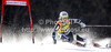 Emil Bjoertomt Kristiansen of Norway skiing in first run of men giant slalom race of Audi FIS Alpine skiing World cup in Kranjska Gora, Slovenia. Men slalom race of Audi FIS Alpine skiing World cup was held in Kranjska Gora, Slovenia, on Saturday, 10th of March 2012.
