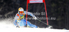 Jon Olsson of Sweden skiing in first run of men giant slalom race of Audi FIS Alpine skiing World cup in Kranjska Gora, Slovenia. Men slalom race of Audi FIS Alpine skiing World cup was held in Kranjska Gora, Slovenia, on Saturday, 10th of March 2012.
