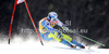 Matic Skube of Slovenia skiing in first run of men giant slalom race of Audi FIS Alpine skiing World cup in Kranjska Gora, Slovenia. Men slalom race of Audi FIS Alpine skiing World cup was held in Kranjska Gora, Slovenia, on Saturday, 10th of March 2012.
