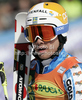 Matts Olsson of Sweden reacts in finish of second run of men giant slalom race of Audi FIS Alpine skiing World cup in Kranjska Gora, Slovenia. Men slalom race of Audi FIS Alpine skiing World cup was held in Kranjska Gora, Slovenia, on Saturday, 10th of March 2012.
