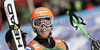 Winner Ted Ligety of USA reacts in finish of second run of men giant slalom race of Audi FIS Alpine skiing World cup in Kranjska Gora, Slovenia. Men slalom race of Audi FIS Alpine skiing World cup was held in Kranjska Gora, Slovenia, on Saturday, 10th of March 2012.
