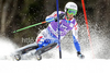 Steve Missillier of France skiing in first run of men slalom race of Audi FIS Alpine skiing World cup in Kranjska Gora, Slovenia. Men slalom race of Audi FIS Alpine skiing World cup was held in Kranjska Gora, Slovenia, on Sunday, 11th of March 2012.
