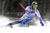Gabriel Rivas of France skiing in first run of men slalom race of Audi FIS Alpine skiing World cup in Kranjska Gora, Slovenia. Men slalom race of Audi FIS Alpine skiing World cup was held in Kranjska Gora, Slovenia, on Sunday, 11th of March 2012.
