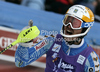 Winner Andre Myhrer of Sweden reacts in finish of second run of men slalom race of Audi FIS Alpine skiing World cup in Kranjska Gora, Slovenia. Men slalom race of Audi FIS Alpine skiing World cup was held in Kranjska Gora, Slovenia, on Sunday, 11th of March 2012.
