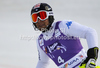 Fourth placed Stefano Gross of Italy reacts in finish of second run of men slalom race of Audi FIS Alpine skiing World cup in Kranjska Gora, Slovenia. Men slalom race of Audi FIS Alpine skiing World cup was held in Kranjska Gora, Slovenia, on Sunday, 11th of March 2012.
