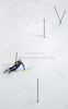 Winner Andre Myhrer of Sweden skiing in second run of men slalom race of Audi FIS Alpine skiing World cup in Kranjska Gora, Slovenia. Men slalom race of Audi FIS Alpine skiing World cup was held in Kranjska Gora, Slovenia, on Sunday, 11th of March 2012.
