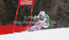 Andrea Fischbacher of Austria skiing in first training for women downhill race of Audi FIS Alpine skiing World cup finals in Schladming, Austria. Training for women downhill race of Audi FIS Alpine skiing World cup finals was held in Schladming, Austria, on Tuesday, 13th of March 2012.
