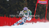 Maria Hoefl-Riesch of Germany skiing in first training for women downhill race of Audi FIS Alpine skiing World cup finals in Schladming, Austria. Training for women downhill race of Audi FIS Alpine skiing World cup finals was held in Schladming, Austria, on Tuesday, 13th of March 2012.
