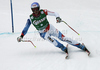 Didier Defago of Switzerland skiing in first training for men downhill race of Audi FIS Alpine skiing World cup finals in Schladming, Austria. Training for men downhill race of Audi FIS Alpine skiing World cup finals was held in Schladming, Austria, on Tuesday, 13th of March 2012.
