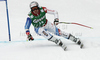 Beat Feuz of Switzerland skiing in first training for men downhill race of Audi FIS Alpine skiing World cup finals in Schladming, Austria. Training for men downhill race of Audi FIS Alpine skiing World cup finals was held in Schladming, Austria, on Tuesday, 13th of March 2012.
