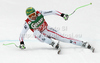 Klaus Kroell of Austria skiing in first training for men downhill race of Audi FIS Alpine skiing World cup finals in Schladming, Austria. Training for men downhill race of Audi FIS Alpine skiing World cup finals was held in Schladming, Austria, on Tuesday, 13th of March 2012.
