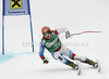 Didier Cuche of Switzerland skiing in first training for men downhill race of Audi FIS Alpine skiing World cup finals in Schladming, Austria. Training for men downhill race of Audi FIS Alpine skiing World cup finals was held in Schladming, Austria, on Tuesday, 13th of March 2012.
