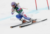 Tessa Worley of France skiing in first training for women downhill race of Audi FIS Alpine skiing World cup finals in Schladming, Austria. Training for women downhill race of Audi FIS Alpine skiing World cup finals was held in Schladming, Austria, on Tuesday, 13th of March 2012.
