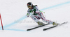 Elisabeth Goergl of Austria skiing in first training for women downhill race of Audi FIS Alpine skiing World cup finals in Schladming, Austria. Training for women downhill race of Audi FIS Alpine skiing World cup finals was held in Schladming, Austria, on Tuesday, 13th of March 2012.
