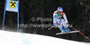 Fourth placed Didier Defago of Switzerland skiing in men downhill race of Audi FIS Alpine skiing World cup finals in Schladming, Austria. Men downhill race of Audi FIS Alpine skiing World cup finals was held in Schladming, Austria, on Wednesday, 14th of March 2012.
