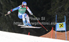 Fourth placed Didier Defago of Switzerland skiing in men downhill race of Audi FIS Alpine skiing World cup finals in Schladming, Austria. Men downhill race of Audi FIS Alpine skiing World cup finals was held in Schladming, Austria, on Wednesday, 14th of March 2012.
