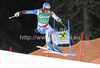 Fourth placed Didier Defago of Switzerland skiing in men downhill race of Audi FIS Alpine skiing World cup finals in Schladming, Austria. Men downhill race of Audi FIS Alpine skiing World cup finals was held in Schladming, Austria, on Wednesday, 14th of March 2012.
