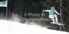 Third placed Hannes Reichelt of Austria skiing in men downhill race of Audi FIS Alpine skiing World cup finals in Schladming, Austria. Men downhill race of Audi FIS Alpine skiing World cup finals was held in Schladming, Austria, on Wednesday, 14th of March 2012.
