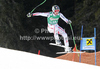 Third placed Hannes Reichelt of Austria skiing in men downhill race of Audi FIS Alpine skiing World cup finals in Schladming, Austria. Men downhill race of Audi FIS Alpine skiing World cup finals was held in Schladming, Austria, on Wednesday, 14th of March 2012.
