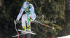 Fifth placed Johanna Schnarf of Italy skiing in women downhill race of Audi FIS Alpine skiing World cup finals in Schladming, Austria. Women downhill race of Audi FIS Alpine skiing World cup finals was held in Schladming, Austria, on Wednesday, 14th of March 2012.
