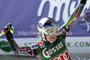  reacts in finish of women downhill race of Audi FIS Alpine skiing World cup finals in Schladming, Austria. Women downhill race of Audi FIS Alpine skiing World cup finals was held in Schladming, Austria, on Wednesday, 14th of March 2012.
