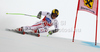 Third placed Marcel Hirscher of Austria skiing in men super-g race of Audi FIS Alpine skiing World cup finals in Schladming, Austria. Men super-g race of Audi FIS Alpine skiing World cup finals was held in Schladming, Austria, on Thursday, 15th of March 2012.
