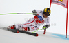 Third placed Marcel Hirscher of Austria skiing in men super-g race of Audi FIS Alpine skiing World cup finals in Schladming, Austria. Men super-g race of Audi FIS Alpine skiing World cup finals was held in Schladming, Austria, on Thursday, 15th of March 2012.
