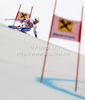 Second placed Alexis Pinturault of France skiing in men super-g race of Audi FIS Alpine skiing World cup finals in Schladming, Austria. Men super-g race of Audi FIS Alpine skiing World cup finals was held in Schladming, Austria, on Thursday, 15th of March 2012.
