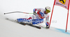 Second placed Alexis Pinturault of France skiing in men super-g race of Audi FIS Alpine skiing World cup finals in Schladming, Austria. Men super-g race of Audi FIS Alpine skiing World cup finals was held in Schladming, Austria, on Thursday, 15th of March 2012.

