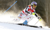 Maria Hoefl-Riesch of Germany skiing in first run of women slalom race of Audi FIS Alpine skiing World cup finals in Schladming, Austria. Women slalom race of Audi FIS Alpine skiing World cup finals was held in Schladming, Austria, on Saturday, 17th of March 2012.
