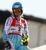 Tanja Poutiainen of Finland after DNF in first run of women slalom race of Audi FIS Alpine skiing World cup finals in Schladming, Austria. Women slalom race of Audi FIS Alpine skiing World cup finals was held in Schladming, Austria, on Saturday, 17th of March 2012.
