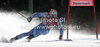 Andre Myhrer of Sweden skiing in first run of men giant slalom race of Audi FIS Alpine skiing World cup finals in Schladming, Austria. Men giant slalom race of Audi FIS Alpine skiing World cup finals was held in Schladming, Austria, on Saturday, 17th of March 2012.
