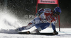 Jean-Baptiste Grange of France skiing in first run of men giant slalom race of Audi FIS Alpine skiing World cup finals in Schladming, Austria. Men giant slalom race of Audi FIS Alpine skiing World cup finals was held in Schladming, Austria, on Saturday, 17th of March 2012.

