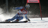 Matts Olsson of Sweden skiing in first run of men giant slalom race of Audi FIS Alpine skiing World cup finals in Schladming, Austria. Men giant slalom race of Audi FIS Alpine skiing World cup finals was held in Schladming, Austria, on Saturday, 17th of March 2012.
