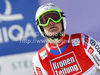 Fourth placed Alexis Pinturault of France reacts in finish of second run of men giant slalom race of Audi FIS Alpine skiing World cup finals in Schladming, Austria. Men giant slalom race of Audi FIS Alpine skiing World cup finals was held in Schladming, Austria, on Saturday, 17th of March 2012.
