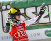 Winner Marcel Hirscher of Austria reacts in finish of second run of men giant slalom race of Audi FIS Alpine skiing World cup finals in Schladming, Austria. Men giant slalom race of Audi FIS Alpine skiing World cup finals was held in Schladming, Austria, on Saturday, 17th of March 2012.
