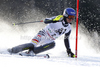 Felix Neureuther of Germany skiing in first run of men slalom race of Audi FIS Alpine skiing World cup finals in Schladming, Austria. Men slalom race of Audi FIS Alpine skiing World cup finals was held in Schladming, Austria, on Sunday, 18th of March 2012.
