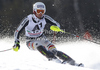 Fritz Dopfer of Germany skiing in first run of men slalom race of Audi FIS Alpine skiing World cup finals in Schladming, Austria. Men slalom race of Audi FIS Alpine skiing World cup finals was held in Schladming, Austria, on Sunday, 18th of March 2012.
