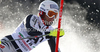 Fritz Dopfer of Germany skiing in first run of men slalom race of Audi FIS Alpine skiing World cup finals in Schladming, Austria. Men slalom race of Audi FIS Alpine skiing World cup finals was held in Schladming, Austria, on Sunday, 18th of March 2012.
