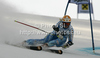 Jessica Lindell-Vikarby of Sweden skiing in first run of women giant slalom race of Audi FIS Alpine skiing World cup finals in Schladming, Austria. Women giant slalom race of Audi FIS Alpine skiing World cup finals was held in Schladming, Austria, on Sunday, 18th of March 2012.
