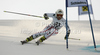 Stefanie Koehle of Austria skiing in first run of women giant slalom race of Audi FIS Alpine skiing World cup finals in Schladming, Austria. Women giant slalom race of Audi FIS Alpine skiing World cup finals was held in Schladming, Austria, on Sunday, 18th of March 2012.
