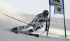 Maria Hoefl-Riesch of Germany skiing in first run of women giant slalom race of Audi FIS Alpine skiing World cup finals in Schladming, Austria. Women giant slalom race of Audi FIS Alpine skiing World cup finals was held in Schladming, Austria, on Sunday, 18th of March 2012.
