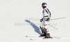 Second placed Felix Neureuther of Germany reacts in finish of second run of men slalom race of Audi FIS Alpine skiing World cup finals in Schladming, Austria. Men slalom race of Audi FIS Alpine skiing World cup finals was held in Schladming, Austria, on Sunday, 18th of March 2012.
