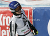 Second placed Felix Neureuther of Germany reacts in finish of second run of men slalom race of Audi FIS Alpine skiing World cup finals in Schladming, Austria. Men slalom race of Audi FIS Alpine skiing World cup finals was held in Schladming, Austria, on Sunday, 18th of March 2012.
