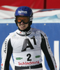 Second placed Felix Neureuther of Germany reacts in finish of second run of men slalom race of Audi FIS Alpine skiing World cup finals in Schladming, Austria. Men slalom race of Audi FIS Alpine skiing World cup finals was held in Schladming, Austria, on Sunday, 18th of March 2012.

