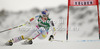 Lindsey Vonn of USA skiing in first run of women giant slalom race of Audi FIS Alpine skiing World cup 2012-2013 in Soelden, Austria. First women giant slalom race of Audi FIS Alpine skiing World cup was held on Rettenbach glacier above Soelden, Austria, on Saturday, 27th of October 2012.
