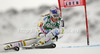 Lindsey Vonn of USA skiing in first run of women giant slalom race of Audi FIS Alpine skiing World cup 2012-2013 in Soelden, Austria. First women giant slalom race of Audi FIS Alpine skiing World cup was held on Rettenbach glacier above Soelden, Austria, on Saturday, 27th of October 2012.
